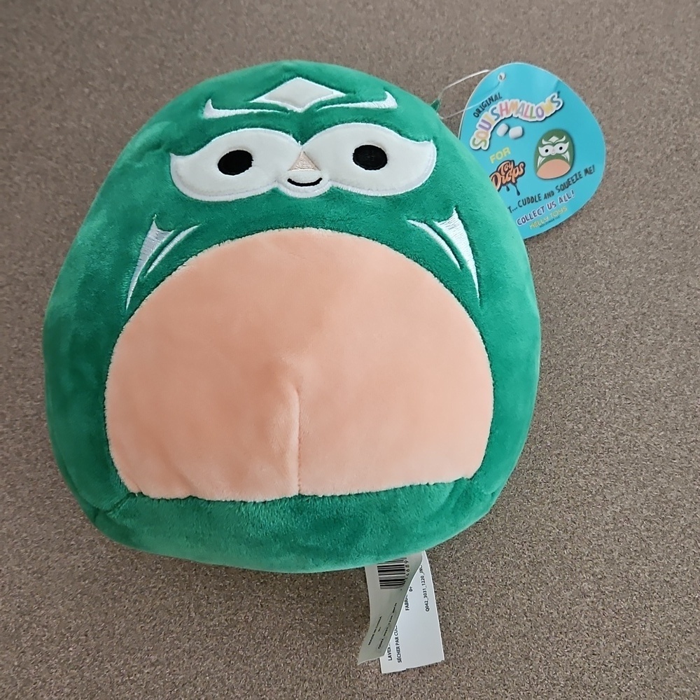 NWT 8” Squishmallows Roberto the Luchador Mexico Exclusive